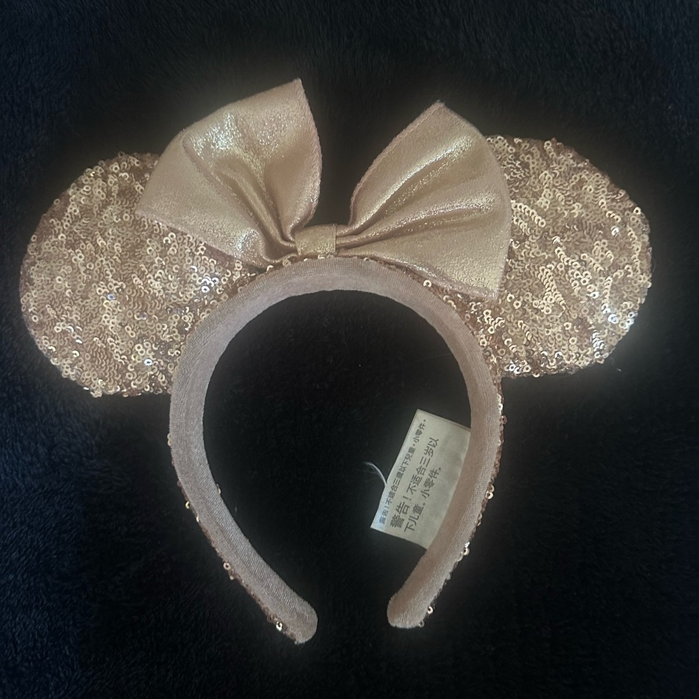 Rose gold ears
